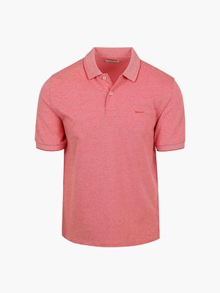 Gant 2Tone Piqué Poloshirt Rood