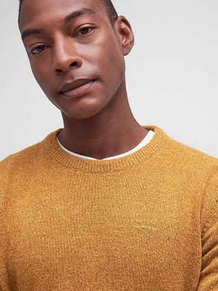 Barbour Pull Tisbury Jaune