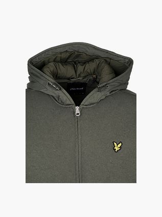 Lyle & Scott Jacket Hooded Olive
