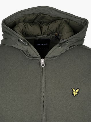 Lyle & Scott Jacket Hooded Olive