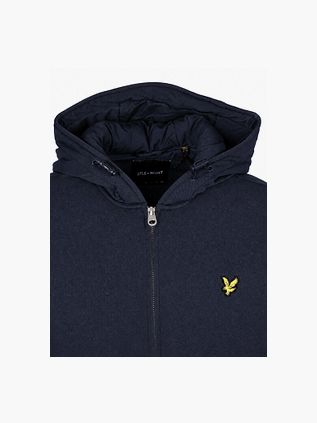 Lyle & Scott Jacket Hooded Navy