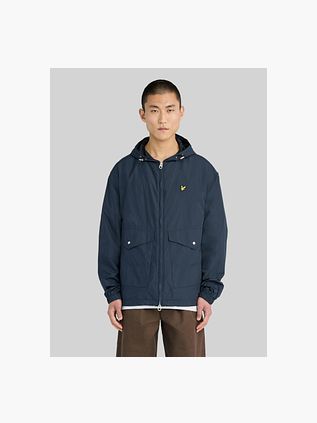 Lyle & Scott Jacket Hooded Navy