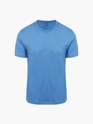 KING Essentials The Steve T-Shirt w średnim odcieniu niebieskiego