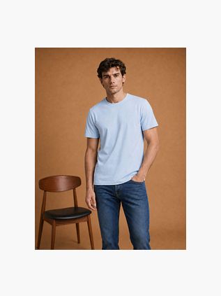 King Essentials The Steve T-Shirt Hellblau