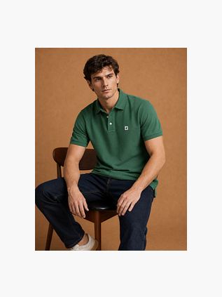 King Essentials The Rene Polo Shirt Mid Green