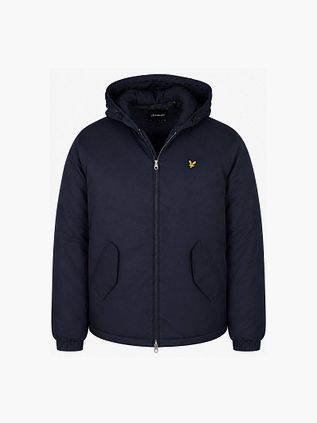 Lyle & Scott Plussize Jacket Hooded Navy