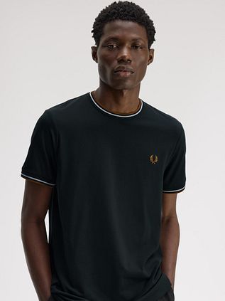 Fred Perry Twin Tipped T-Shirt Green 78C