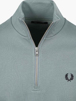 Fred Perry Half Zip Pullover Blue