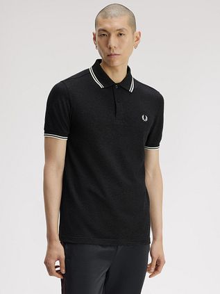 Fred Perry Polo Schwarz 350