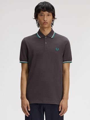 Fred Perry Polo Twin Tipped M3600 Grey 85B