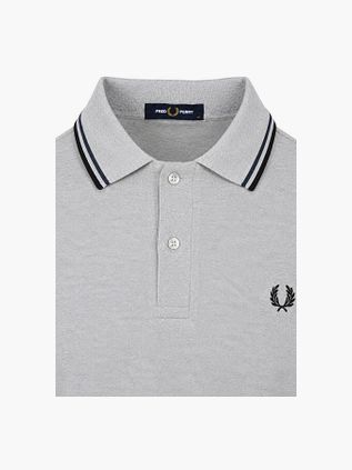 Fred Perry Polo Tipped M3600 Grijs 88C