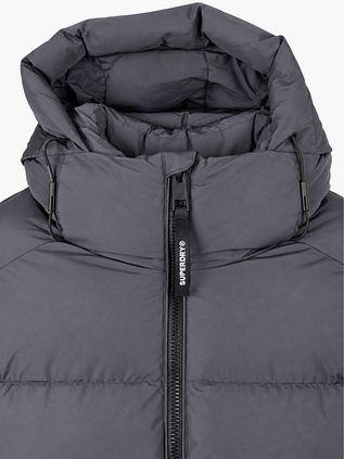 Superdry Puffer Jacket Hooded Antra