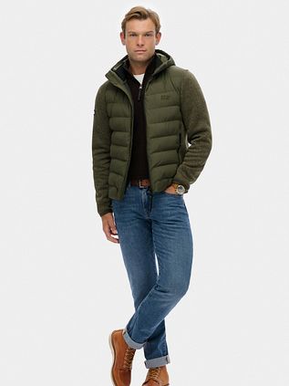 Superdry Hooded Storm Jack Olive