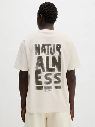 Marc O'Polo T-shirt Backprint Hvid