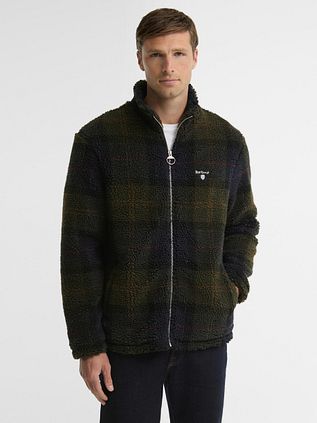Barbour Cardigan Fleece Classic Tartan