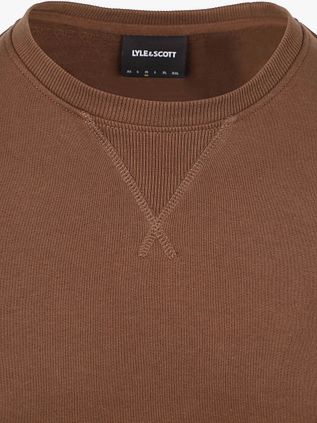 Lyle & Scott Sweat Crewneck Brun