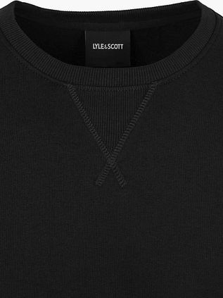 Lyle & Scott Plussize Sweater Zwart