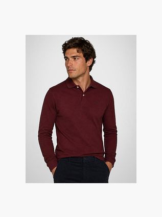 McGregor Longsleeve Classic Polo shirt Burgundy