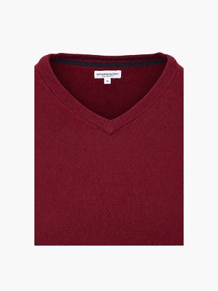 McGregor Pullover V-Ausschnitt Burgundy