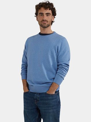 McGregor Pull Laine Merinos Bleu Ice