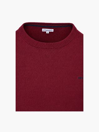 McGregor Jumper Cotton Cashmere Burgundy