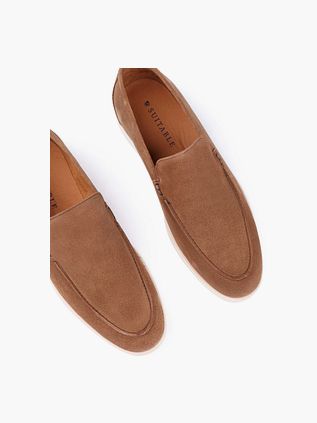 Mokasyny Suitable Napoli w kolorze camel