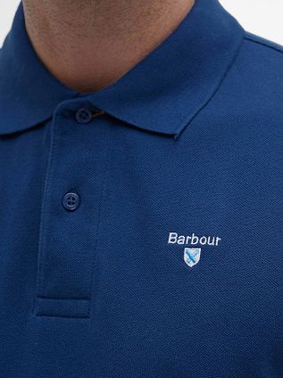 Barbour Piké Deep Blue