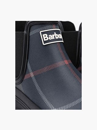 Barbour Nimbus Wellingtons Boot Classic Tartan Marinblå