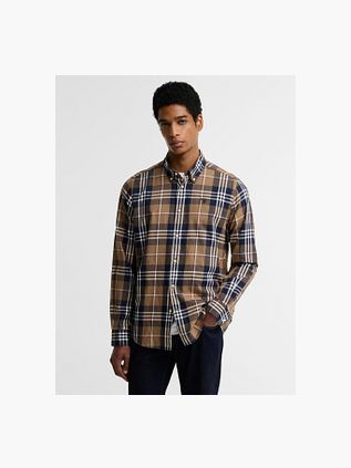 Barbour Edgar Overhemd Ruit Stone