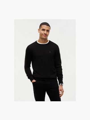 Tommy Hilfiger Pullover Essential Schwarz