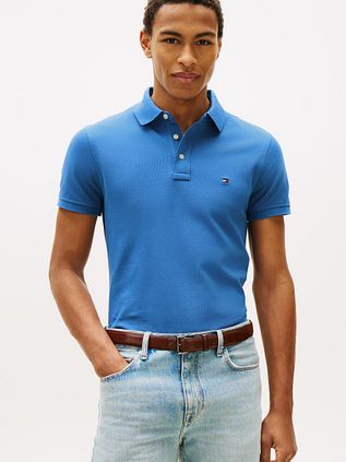 Tommy Hilfiger 1985 Polo Orbit Blau