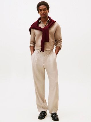 Tommy Hilfiger Oxford Shirt Camel