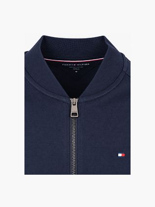 Tommy Hilfiger Strickjacke Zip Intechno Navy