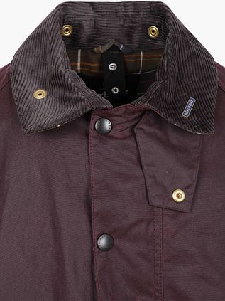 Barbour Icons Wax Coat Beaufort Burgundy