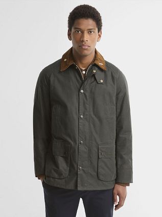 Barbour Ashby Wax Jacket Sage
