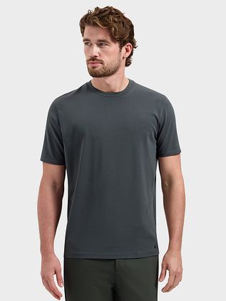 No-Excess T-Shirt Solid Basic Dark Steel