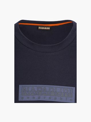 Napapijri Longsleeve T-shirt Logo Navy