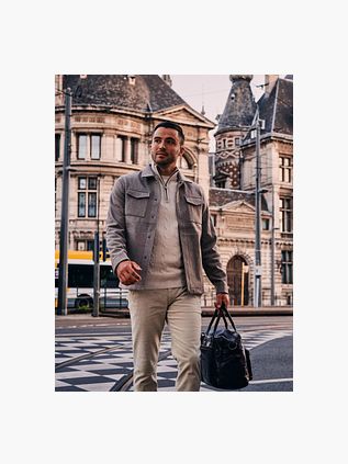 Suitable Overshirt Twill Beige