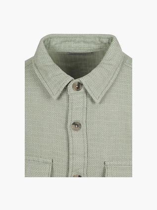 Suitable Overshirt Structure Grün
