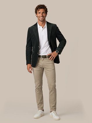 Steppin' Out Trousers Bruno Structured Beige
