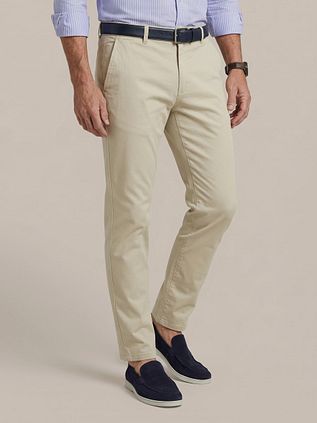 Steppin' Out Chino Newbury Light Twill Beige