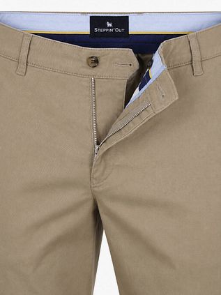Steppin' Out Chino Newbury Heavy Twill Khaki