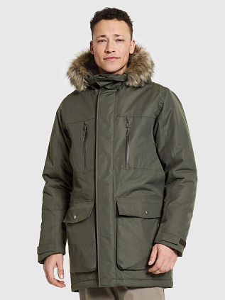 Parka Didriksons Marco verde oscuro