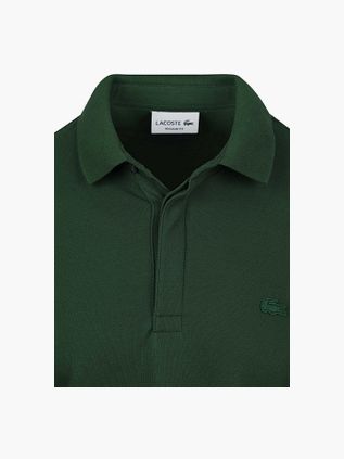 Lacoste Longsleeve Polo Shirt Piqué Dark Green