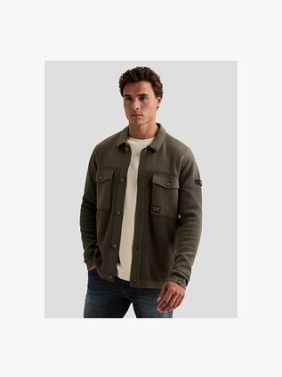 PME Legend Gilet Mixed Textures Beluga Vert