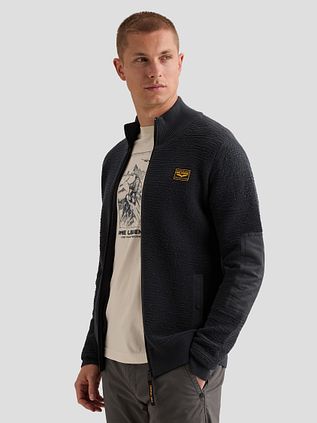 PME Legend Jacquard Cardigan Salute