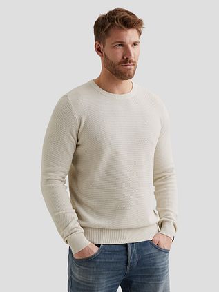 PME Legend Structure Pullover Ecru