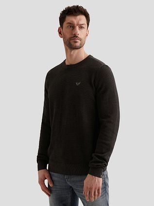 PME Legend Structure Pullover Schwarz