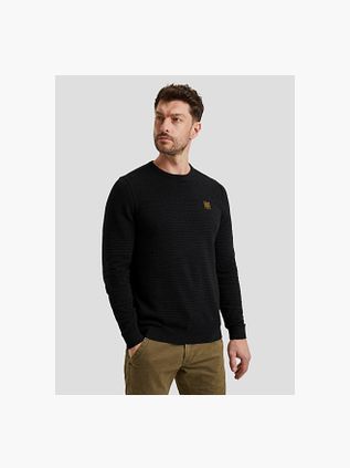 PME Legend Mouliné Structure Trøje Navy