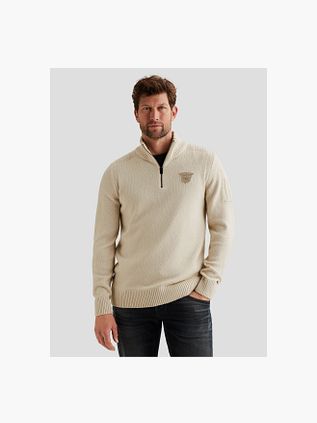 PME Legend Halvzip Trøje Ecru